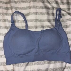 Momanda Ribbed Scoop Nursing Bralette XL